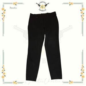 Maurices Women's Trouser Black Pull On Skinny Ankle Pants Size Small Short